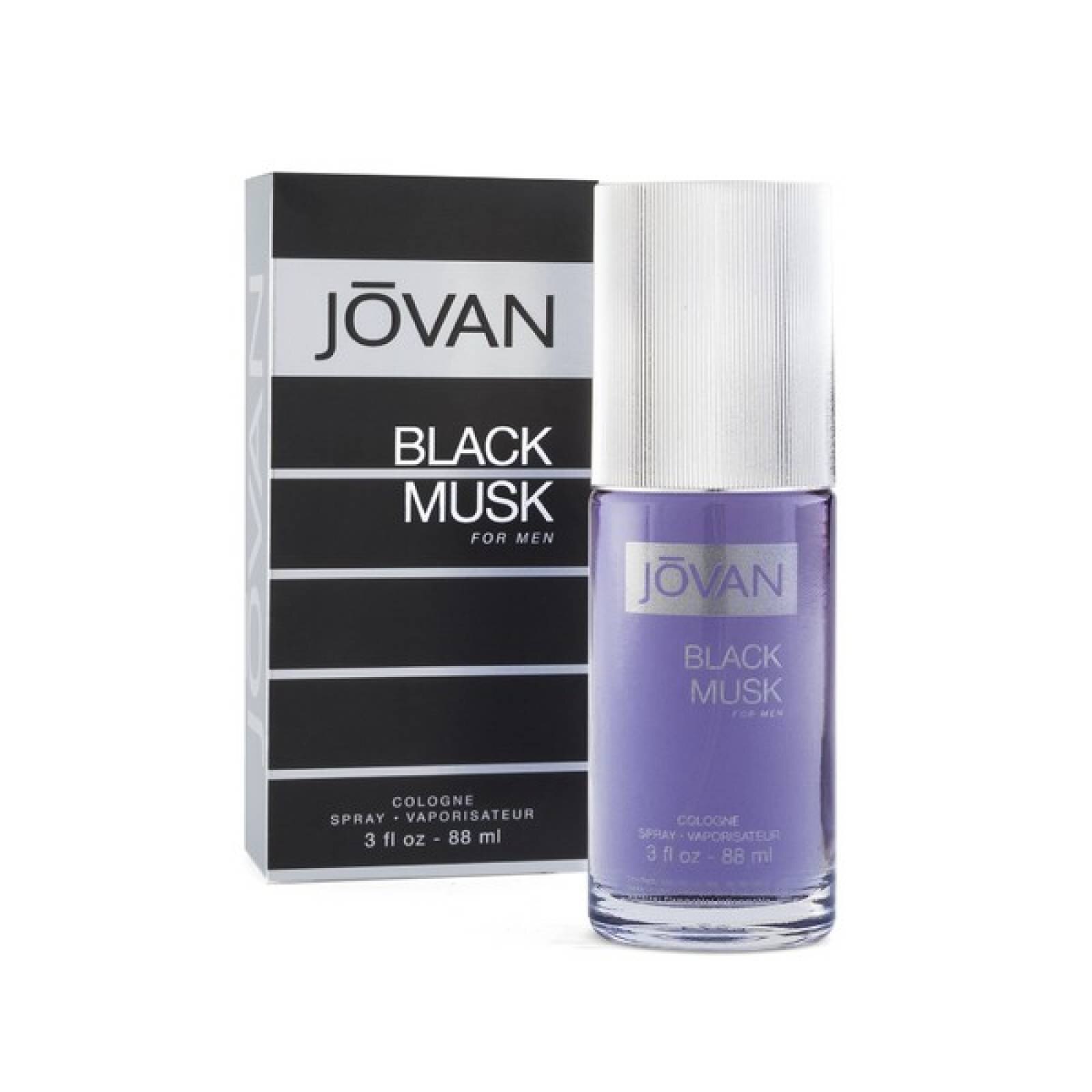 Perfume Jovan Musk Black Cologne Spray 88 Ml Caballero
