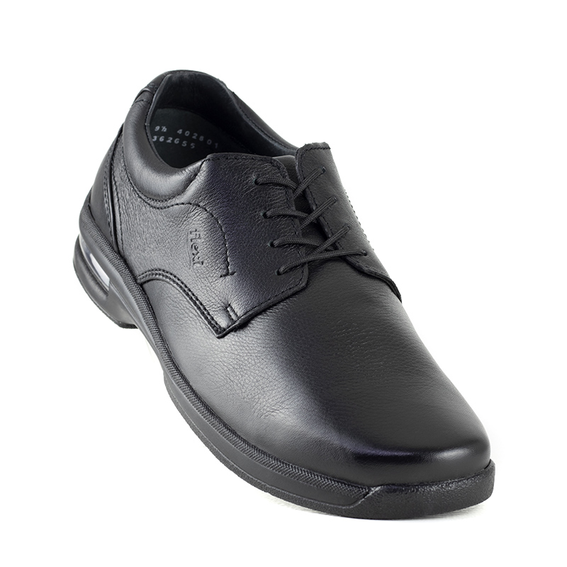 ZAPATOS DERBY CABALLERO CÁPSULA DE AIRE FLEXI 402801 NEGRO