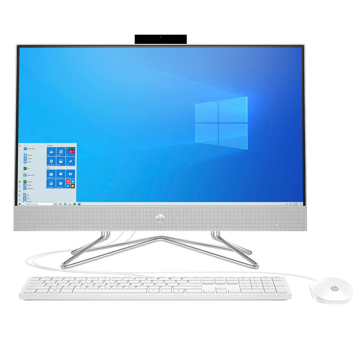 Computadora HP All In One 24" Touchscreen 1TB +256GB SSD 8GB Ram 24-DP0317C
