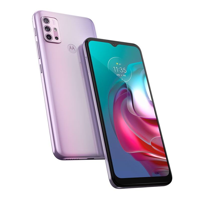  Celular Motorola Moto G30 Lila Pastel
