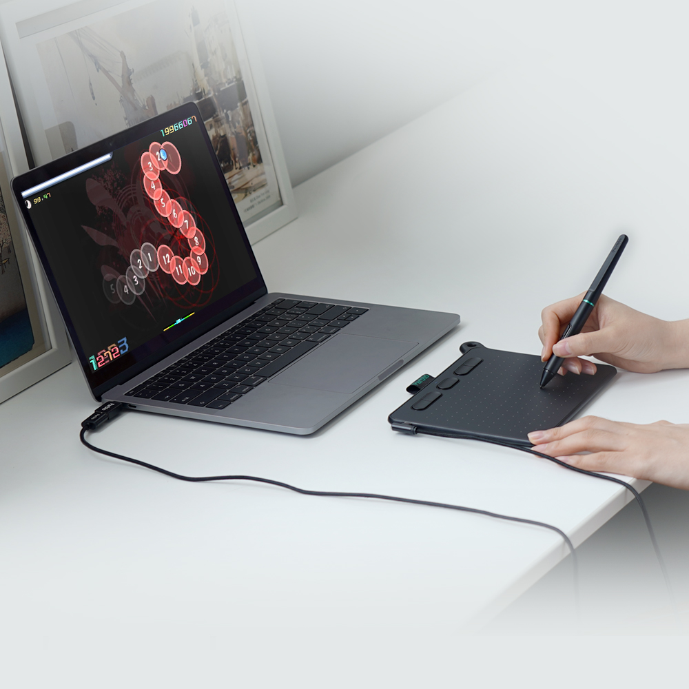 Tableta Digitalizadora Parblo Ninos S Dibujo 6 x 4 pulgadas Rosa