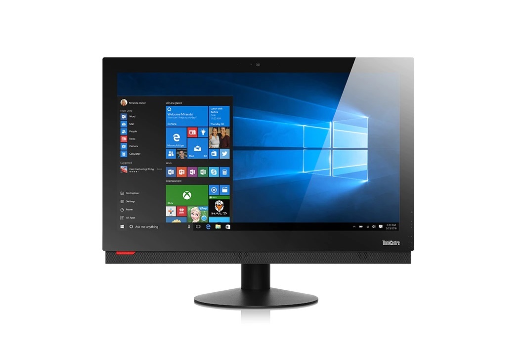 All In One Lenovo M910Z- Intel Core i5 7pma generación- 8GB RAM- 500GB HDD-23.8"-WIFI- Windows 10 Pro- Equipo Clase A, Reacondicionado