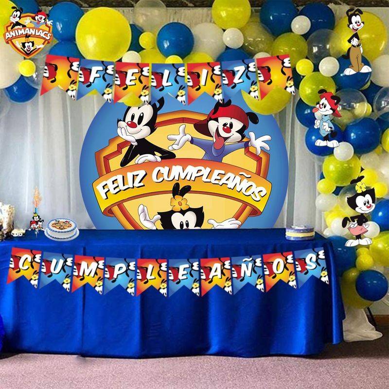 Kit decoración cumpleaños Animaniacs