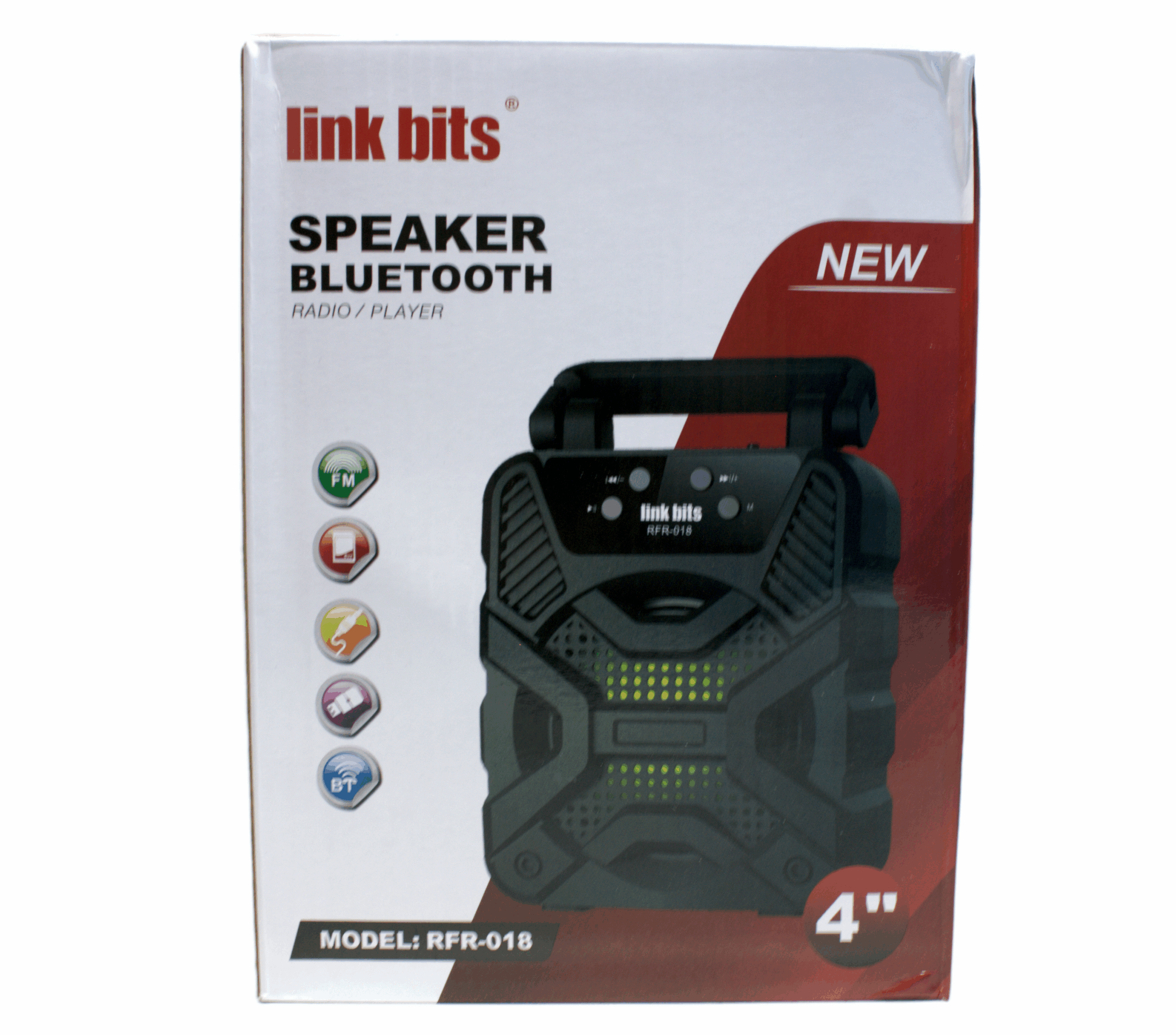 BOCINA BLUETOOTH 4" LINK BITS