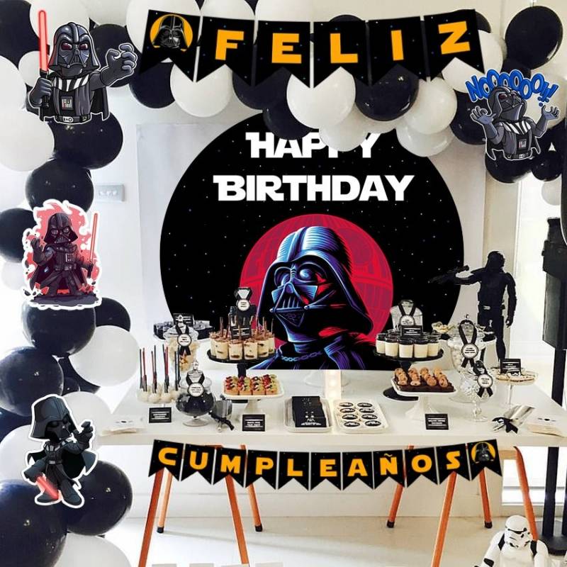 Kit decoración cumpleaños Darth Vader