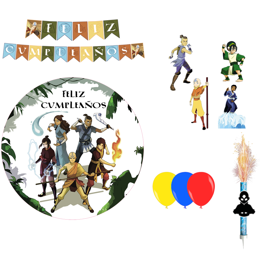 Kit decoración cumpleaños Avatar