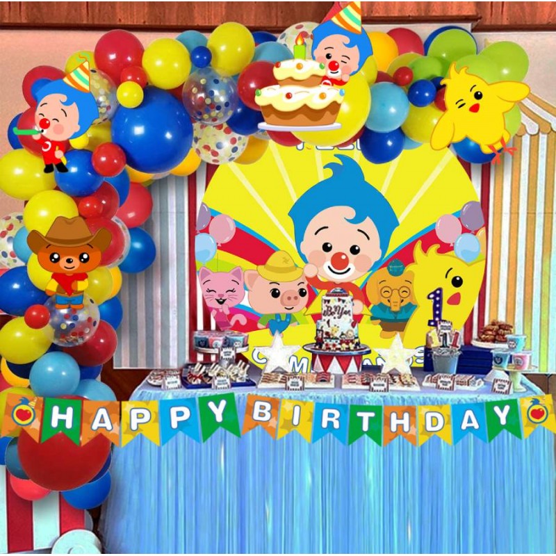 KIT DECORACIÓN CUMPLEAÑOS PLIM PLIM