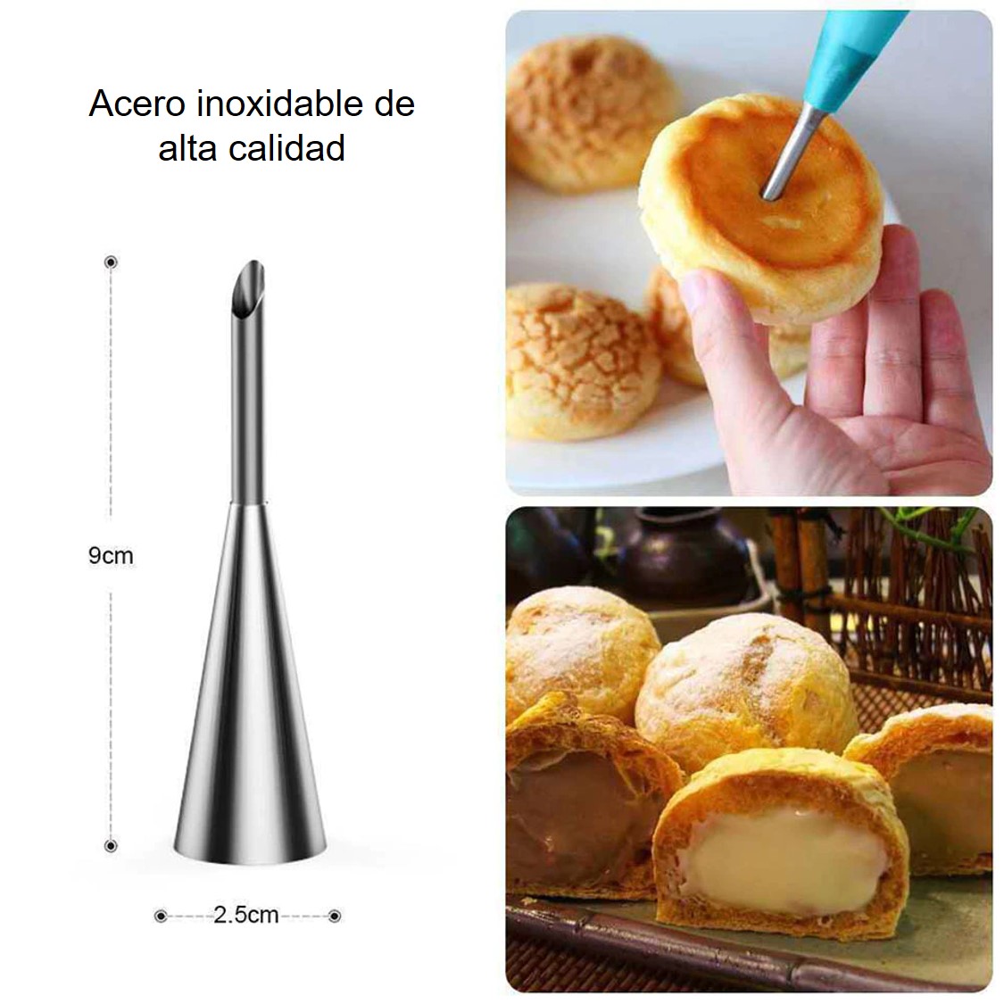 Kit 57 piezas de Duyas y Herramientas para Decoración de Pasteles y Cupcakes, repostería