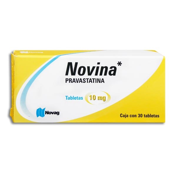 Novina Pravastatina 30 tabletas