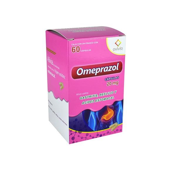 Omeprazol 60 capsulas