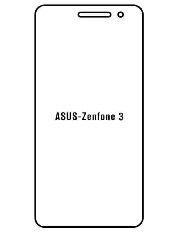 Jeco 99F Kit de Mica Hidrogel AZUL Frontal+Trasera ASUS 3 Z017DA ZE520KL