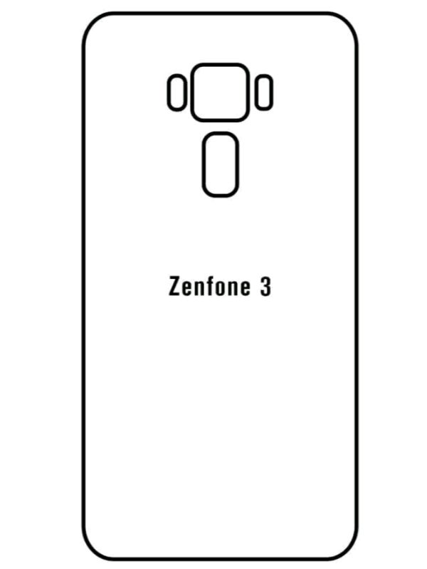 Jeco 99F Kit de Mica Hidrogel AZUL Frontal+Trasera ASUS 3 Z017DA ZE520KL