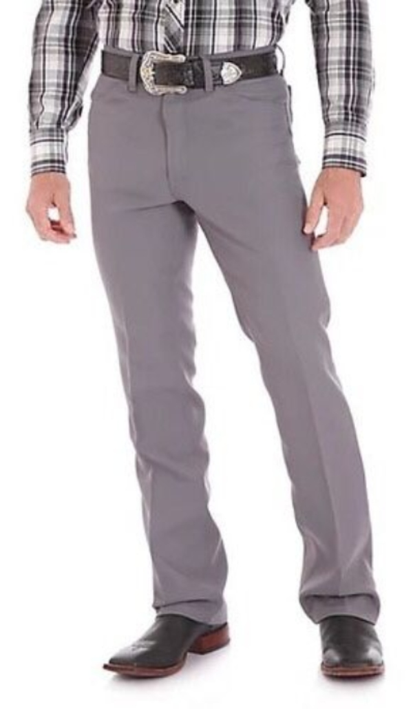 PANTALON WRANCHER 82GY GRIS POLIESTER 32x32