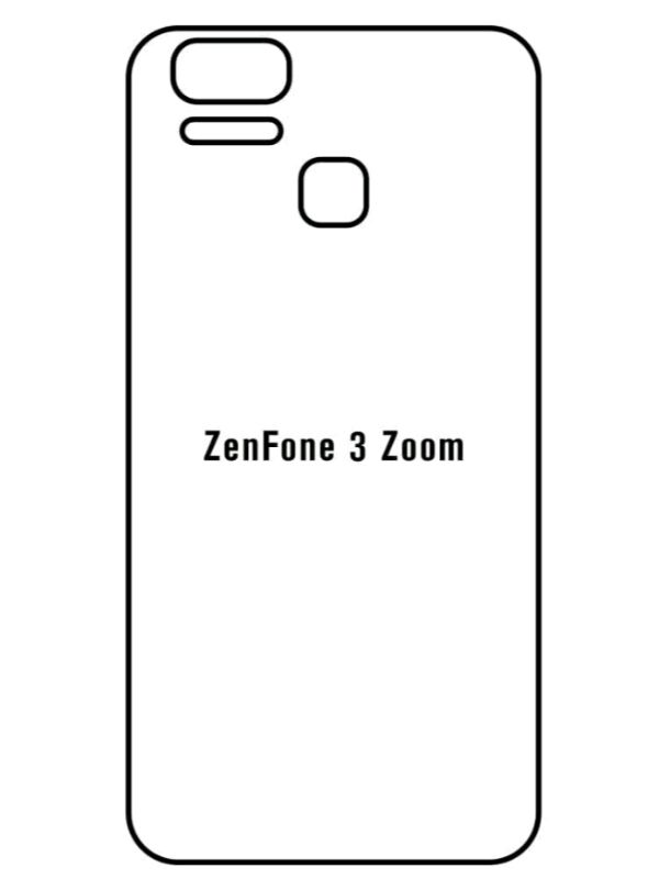 Jeco 99F Kit de Mica Hidrogel AZUL Frontal+Trasera ASUS 3 ZOOM ZE553KL