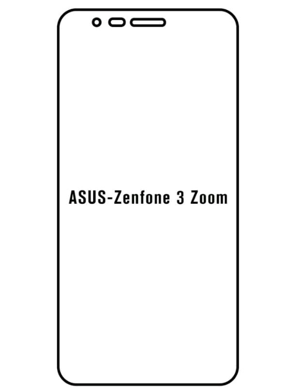 Jeco 99F Kit de Mica Hidrogel AZUL Frontal+Trasera ASUS 3 ZOOM ZE553KL