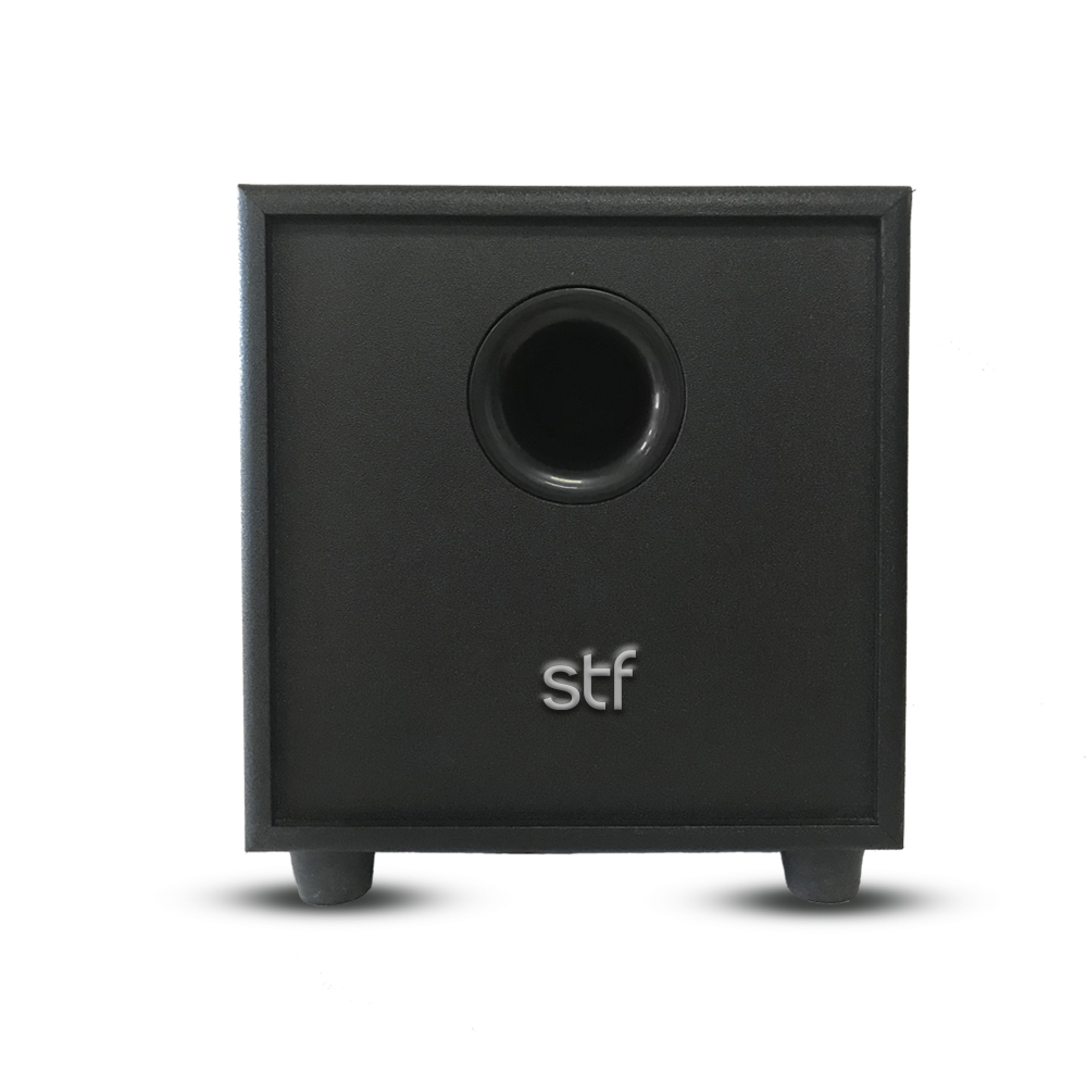 Barra de Audio 2.1 Inalámbrica con Subwoofer Edge Stf Negro