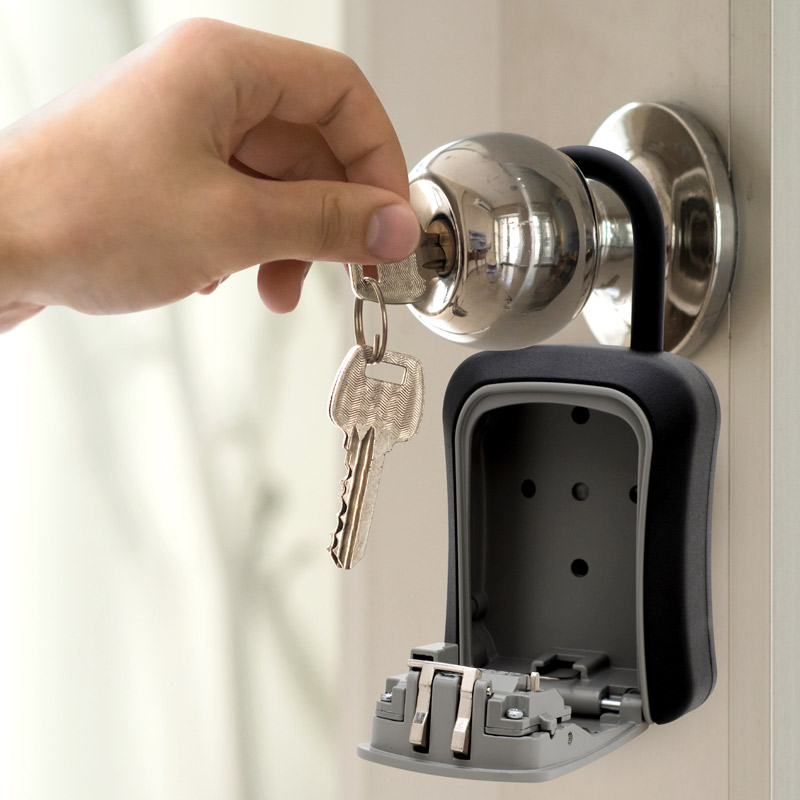 Caja Fuerte para Llaves tipo Candado Resistente al Agua y Golpes Redlemon