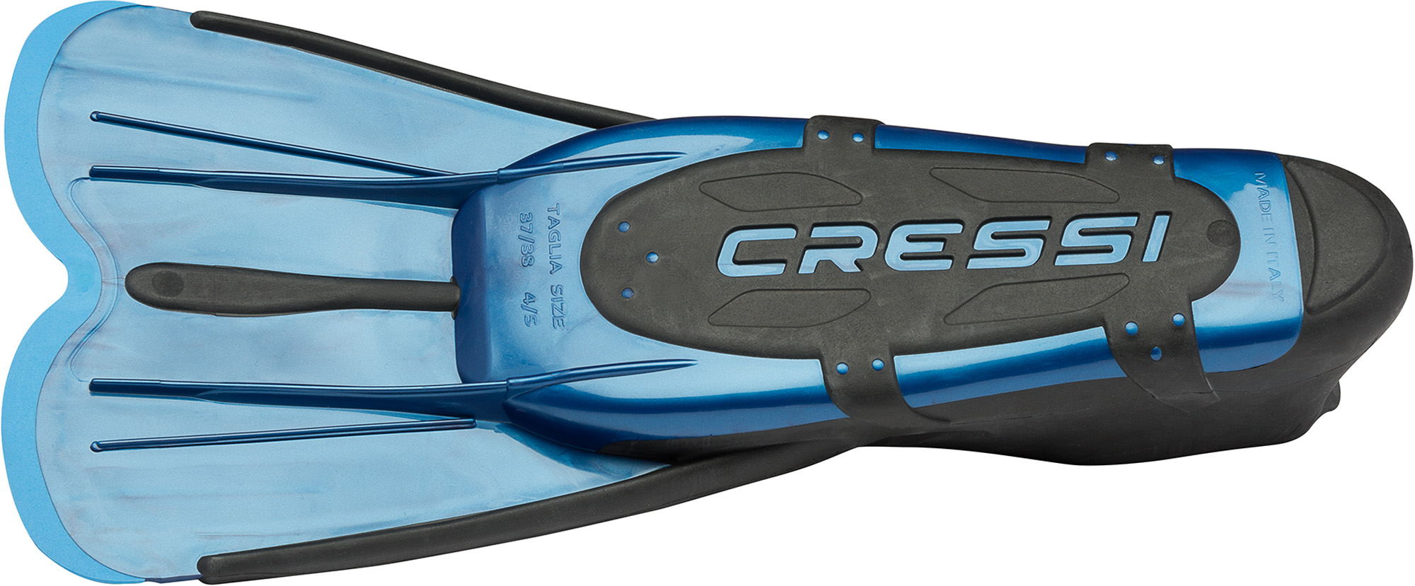 Aleta Corta CRESSI Agua Short Ideal para el Entrenamiento de Natación