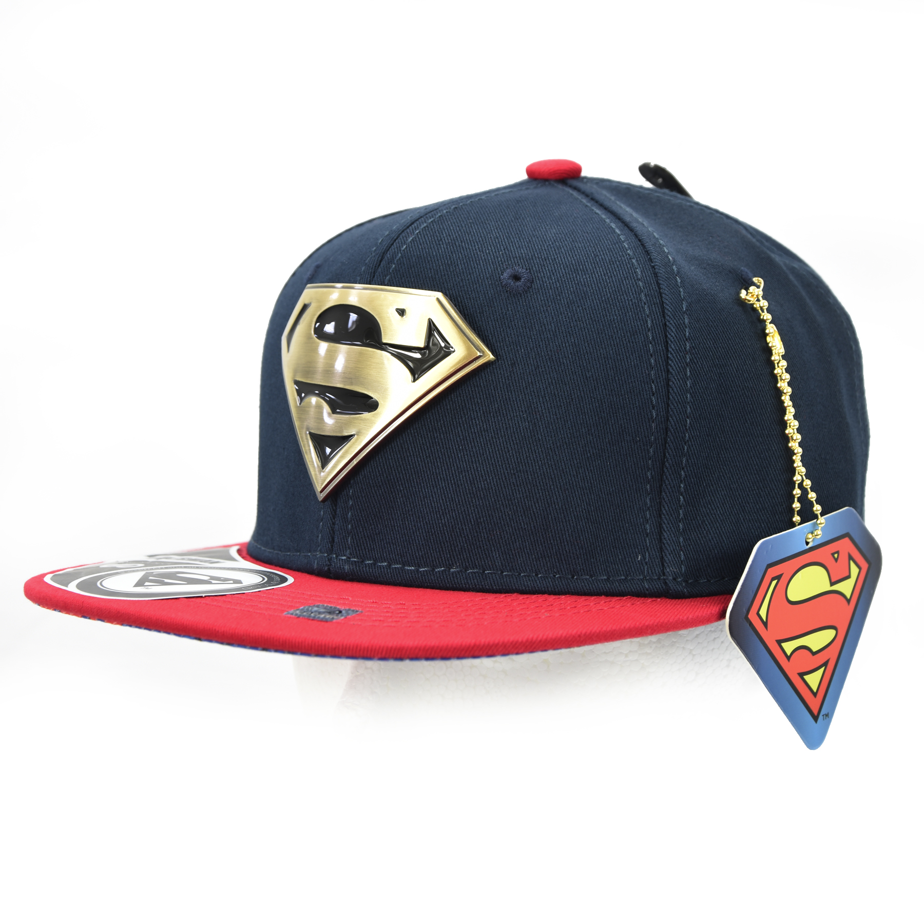 Gorra Superman Metal Badge Dc Comics 
