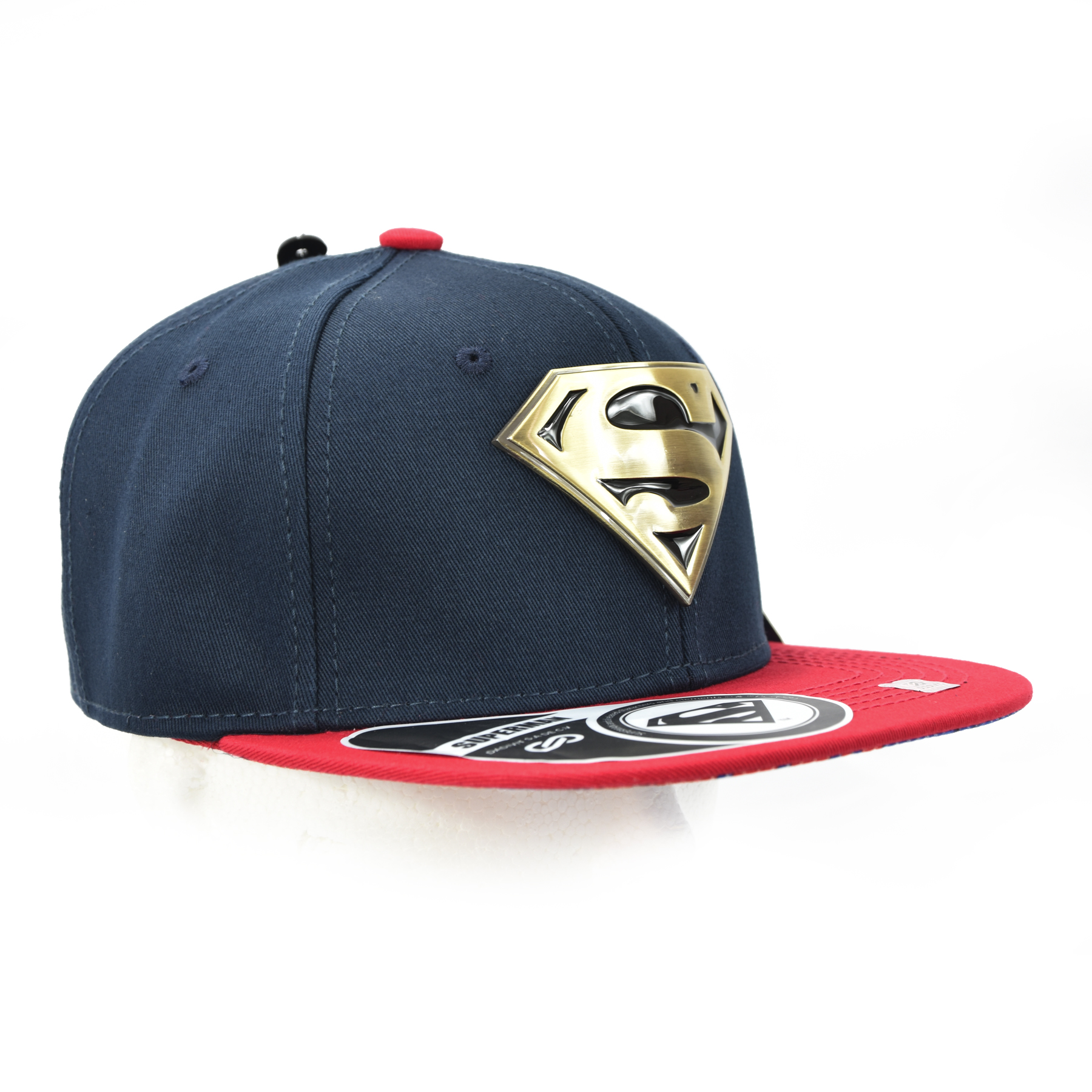 Gorra Superman Metal Badge Dc Comics 