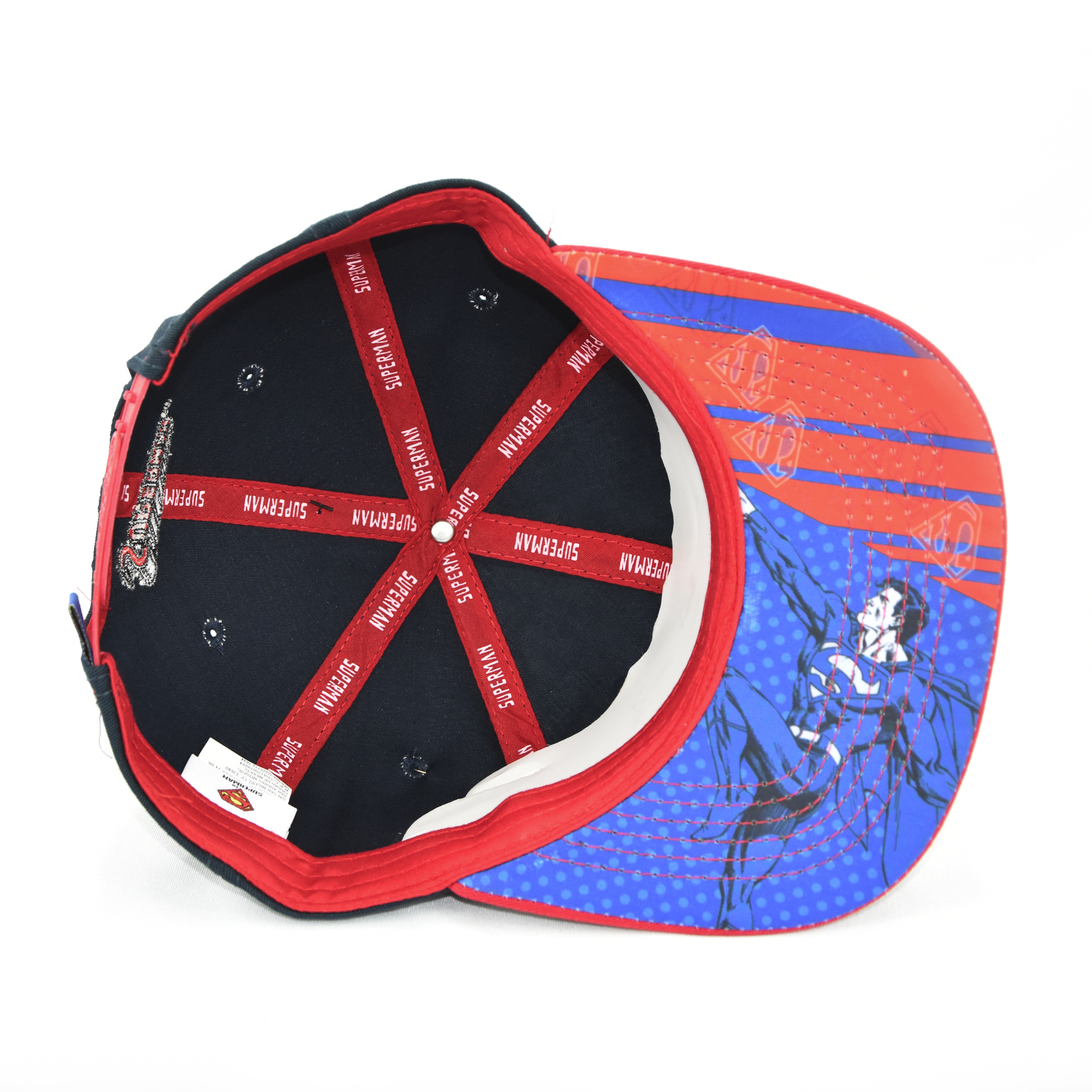 Gorra Superman Metal Badge Dc Comics 