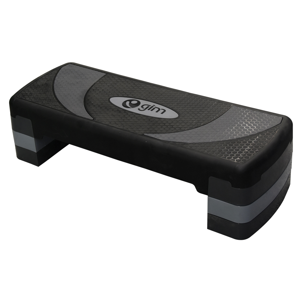 Banco Step Para Ejercicios Aerobicos 100Kg 3Niv Fitness Gim