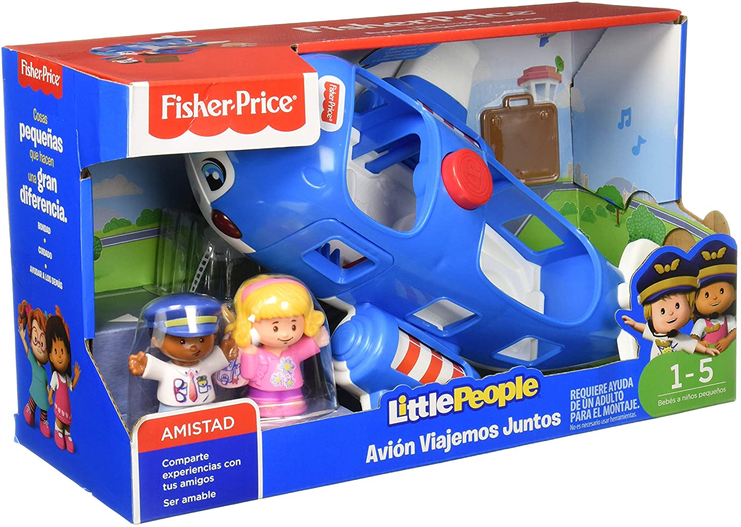 Comprar Fisher-Price Little People Avión Viaja Conmigo, juguetes