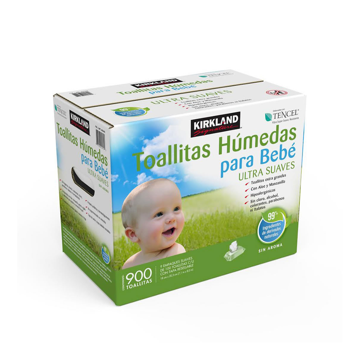 Toallitas Húmedas Para Bebé Kirkland Signature 465465 CST