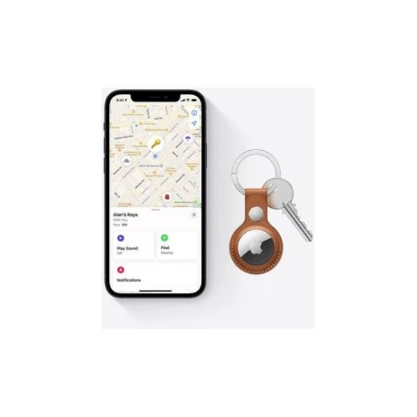 Apple AirTags Dispositivos de Seguimiento 4 Piezas Plateado