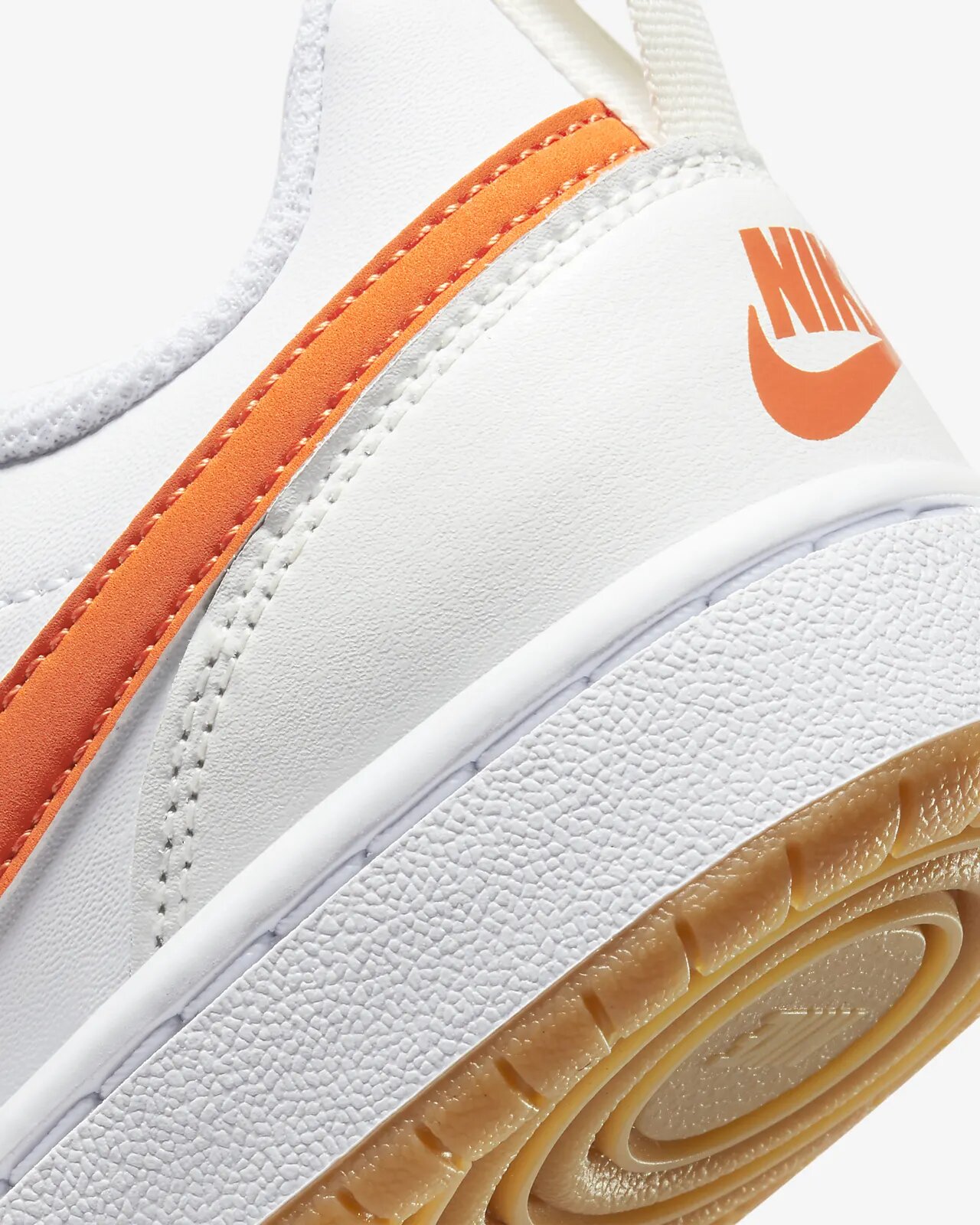 TENIS NIKE COURT BOROUGH LOW 2 NARANJA