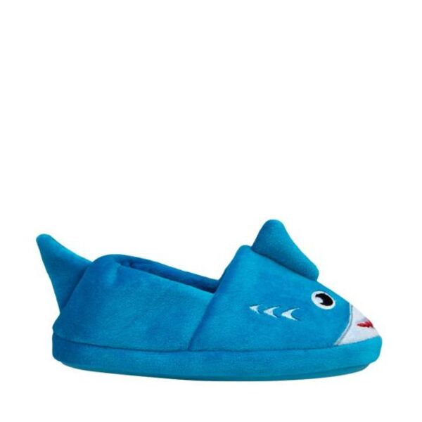 Pantuflas azules para niño, con forma de tiburón, marca SZ Kids, 995705