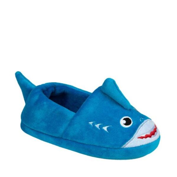 Pantuflas azules para niño, con forma de tiburón, marca SZ Kids, 995705