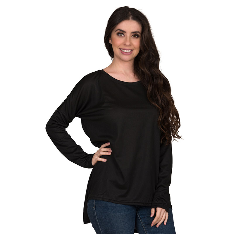 Blusa deportiva manga discount larga