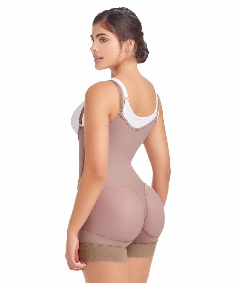 Faja Colombiana Body Cachetera cierre lateral Fajate 06046