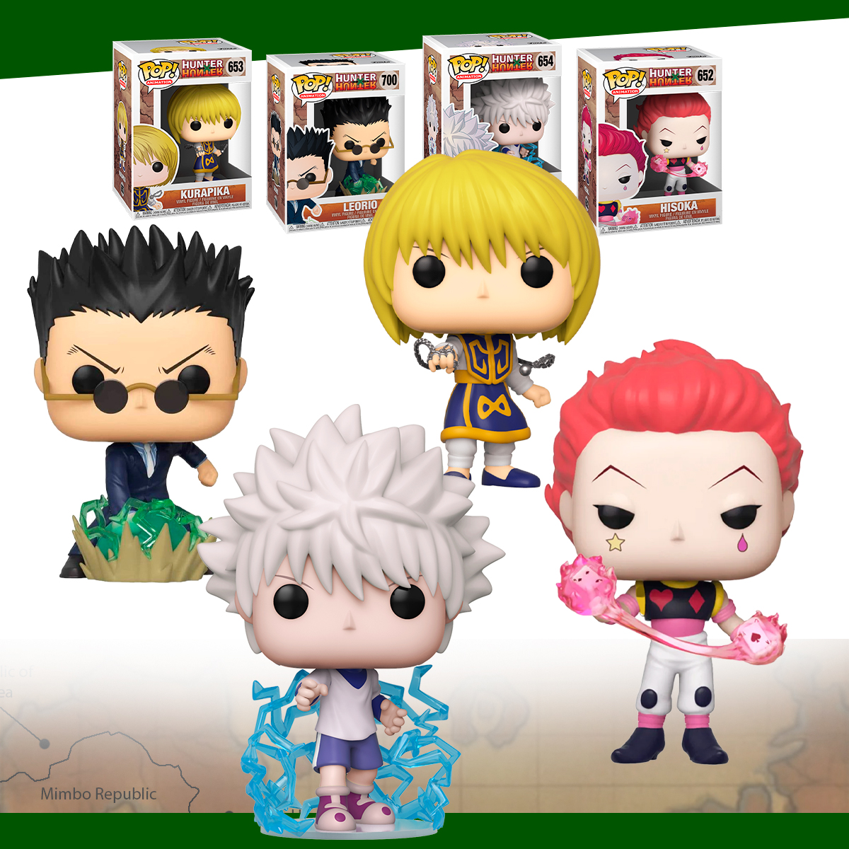 Funko Pop Hunter X Hunter Coleccion Personajes Anime