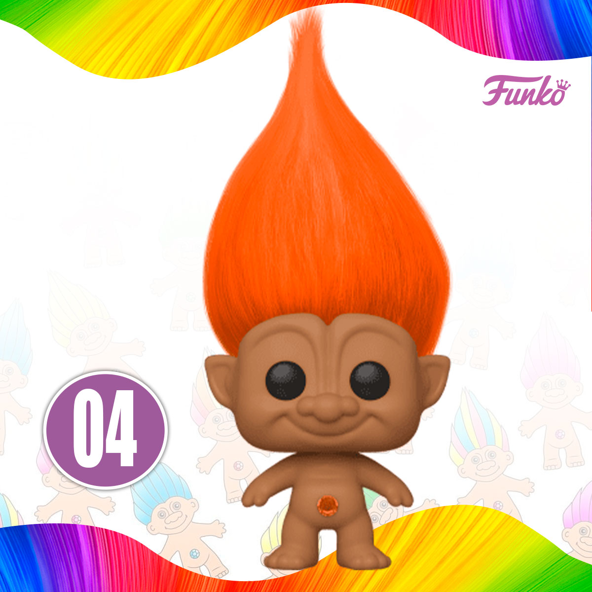 Funko Pop Trolls Buena Suerte Coleccion Original  Clasicos