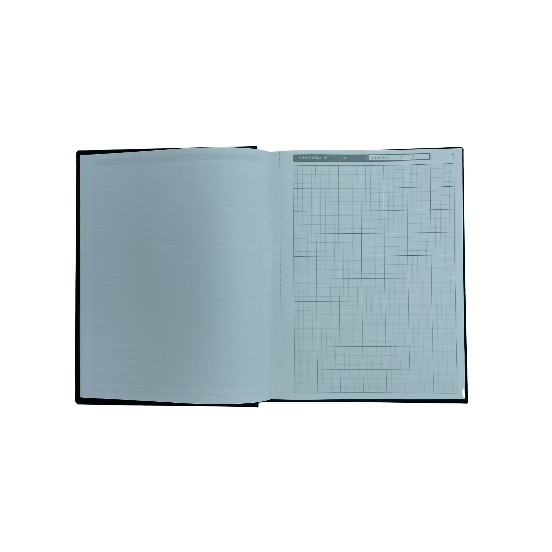 Bitácora de Obra 5pzs - 100/Hjs Normal
