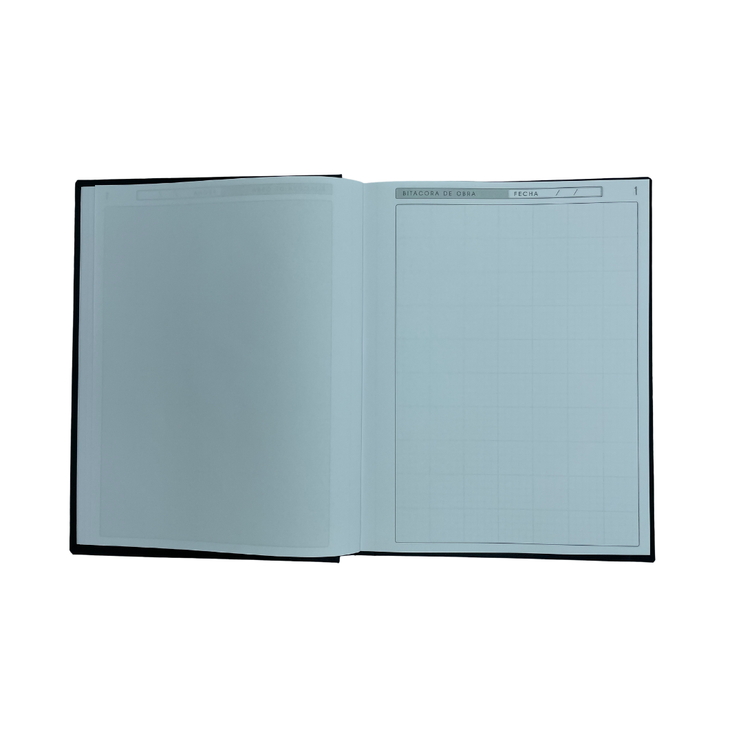 Bitácora de Obra 5pzs - 100/Hjs Normal