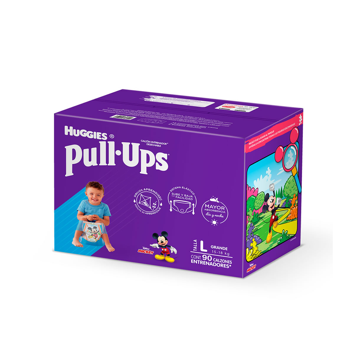 Calzones Entrenadores Huggies Pull-Ups Niño Talla Grande CST