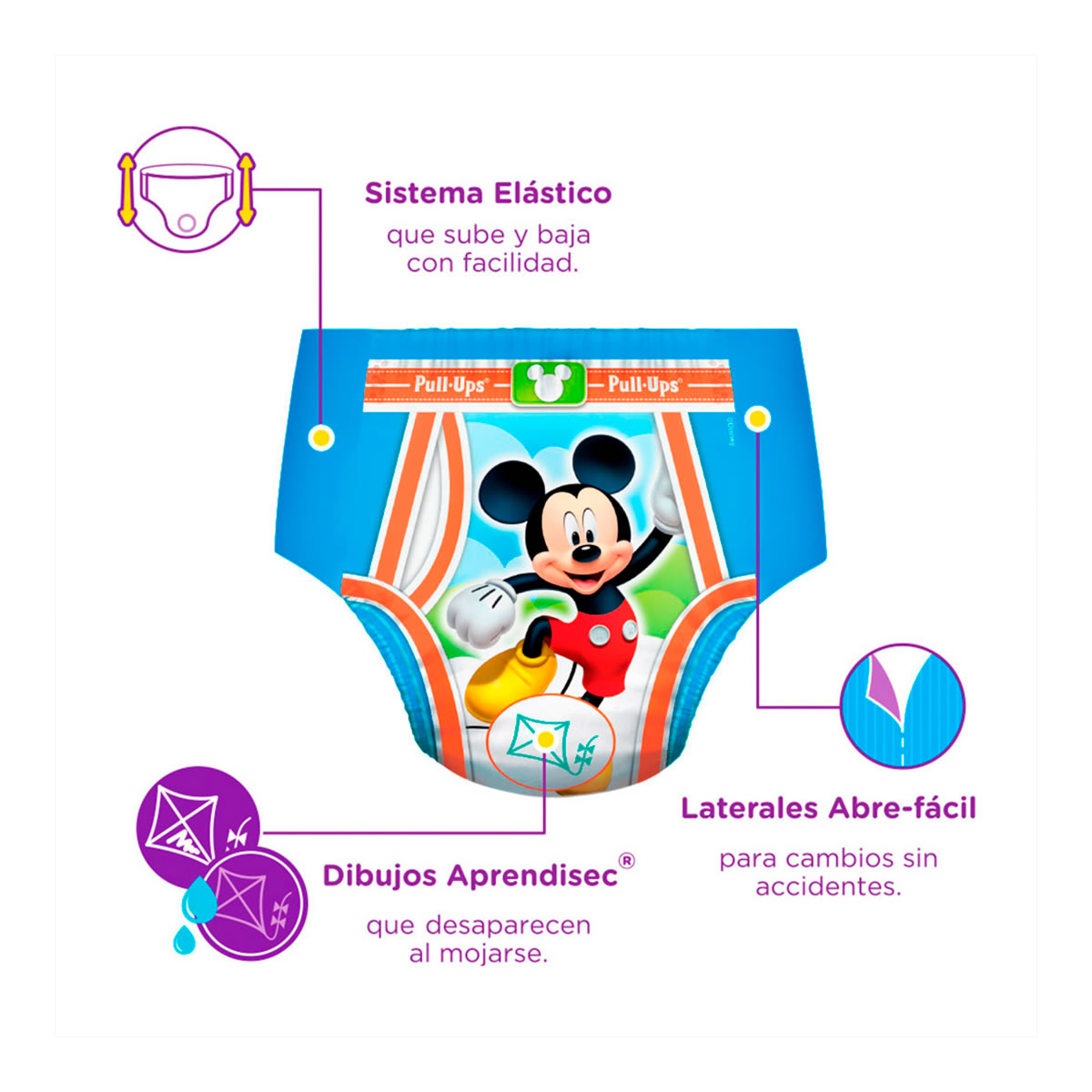 Calzones Entrenadores Huggies Pull-Ups Niño Talla Grande CST