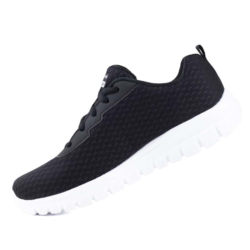TENIS SKECHERS MEMORY FOAM DEPORTIVOS 896028 NEGRO BLANCO