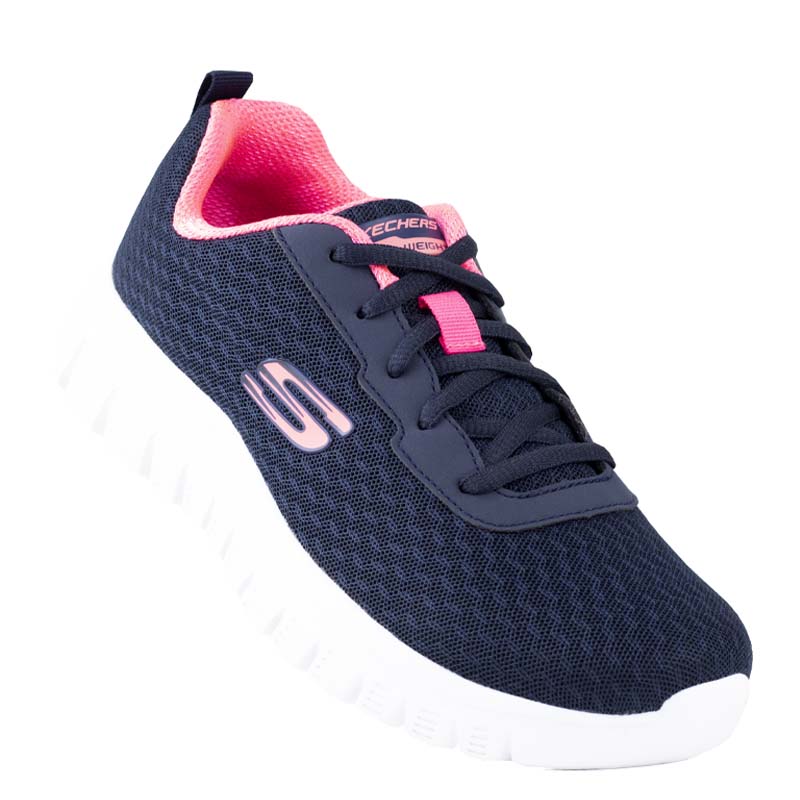 TENIS DAMA RUNNING SKECHERS MEMORY FOAM 896028 MARINO CORAL