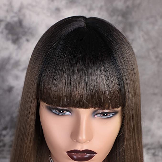 Peluca Lace Front Fleco Natural De Excelente Calidad Shop Top