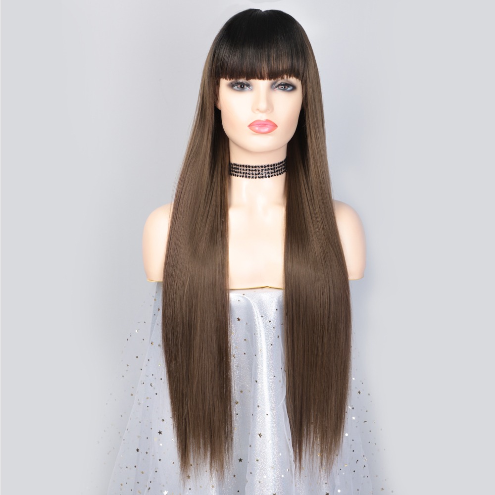 Peluca Lace Front Fleco Natural De Excelente Calidad Shop Top