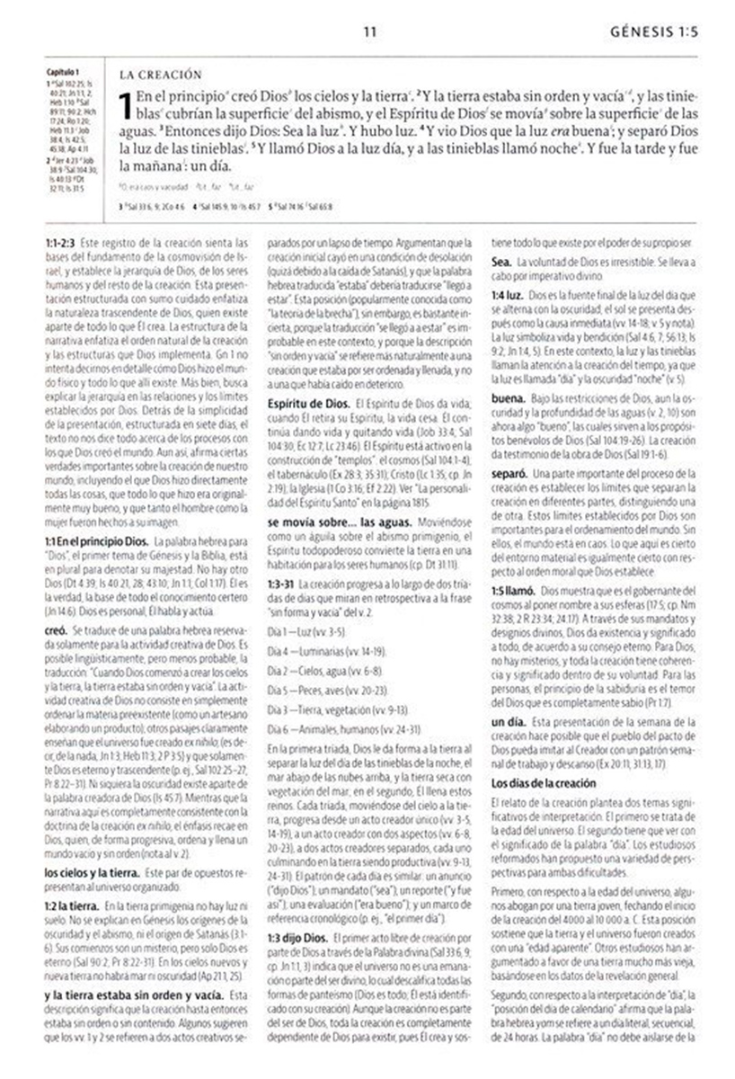 Biblia De Estudio De La Reforma Lbla Tapa Dura