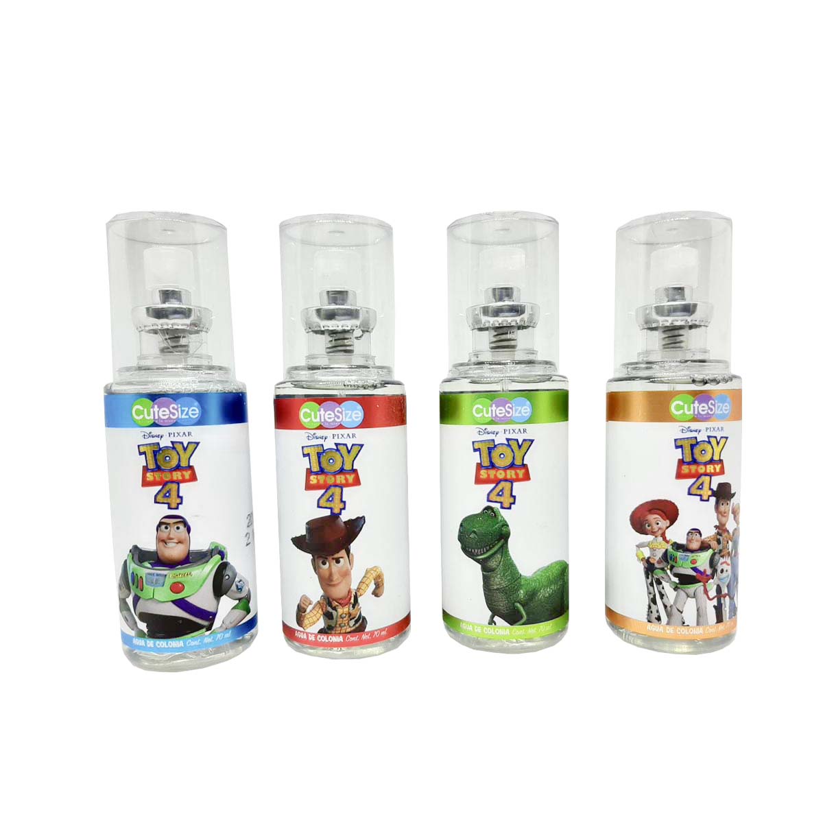  Set de perfume Cutesize Toy Story para niño de 4 piezas