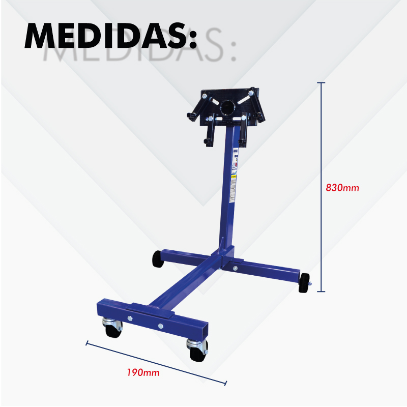 Soporte para motores 1200 Libras.