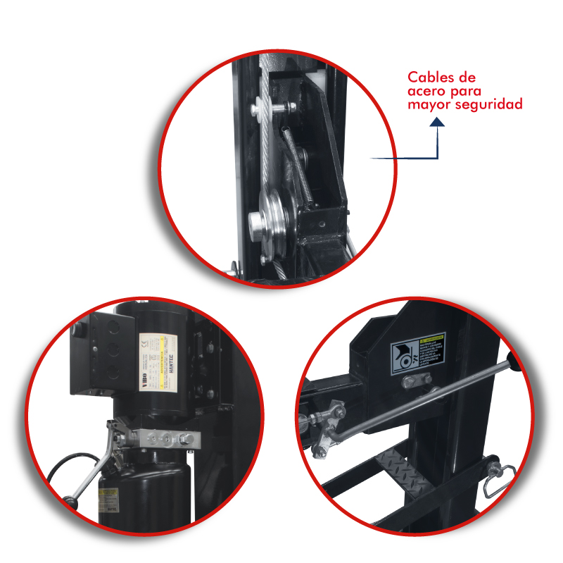 Rampa Para Estacionamiento 4 Postes Duplica Espacio