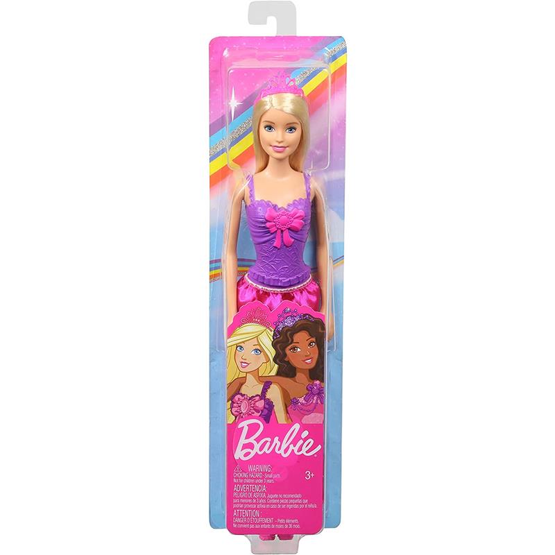 Barbie Pricesas Figura Muñeca Básica Mattel Original Rubia