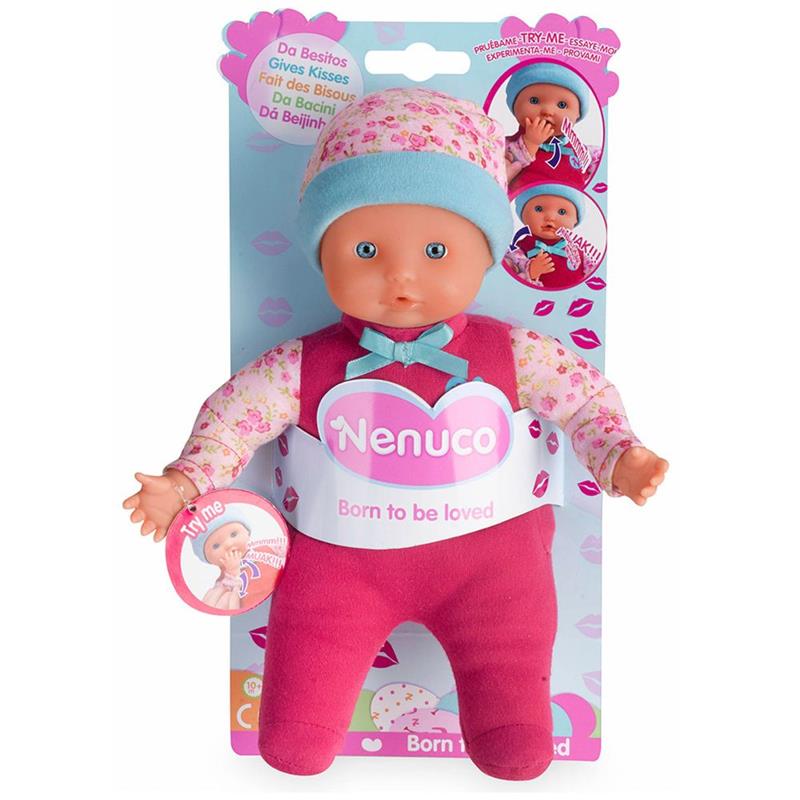 Nenuco Da Besitos Bebé Rosa Blandito Aroma Chocolate 27 Cm